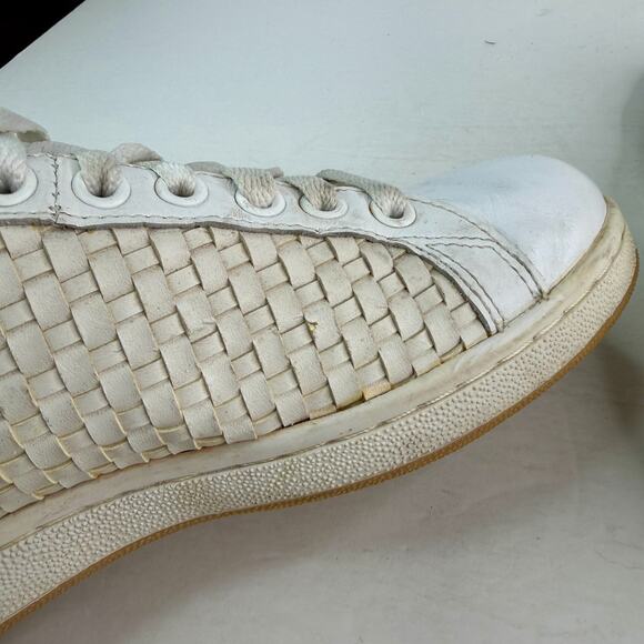 Adidas Stan Smith 2 Wave Shoes Sneakers White Gold 654228 Mens 7.5 - Picture 6 of 9